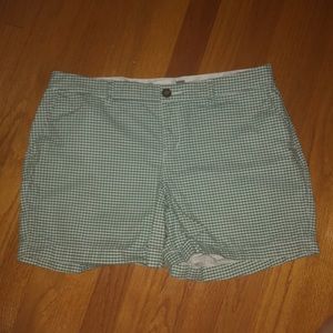 Checked shorts